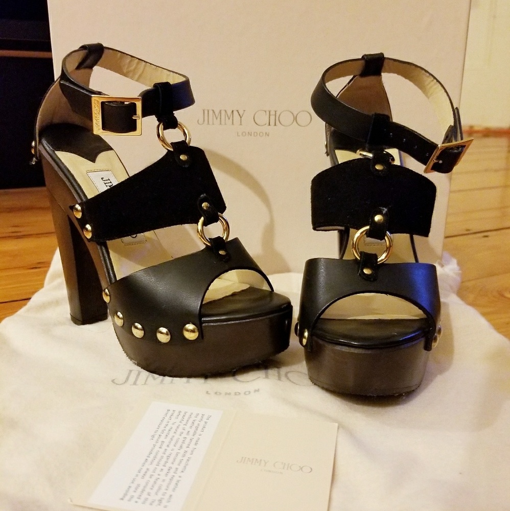 Jimmy Choo Vachetta heels